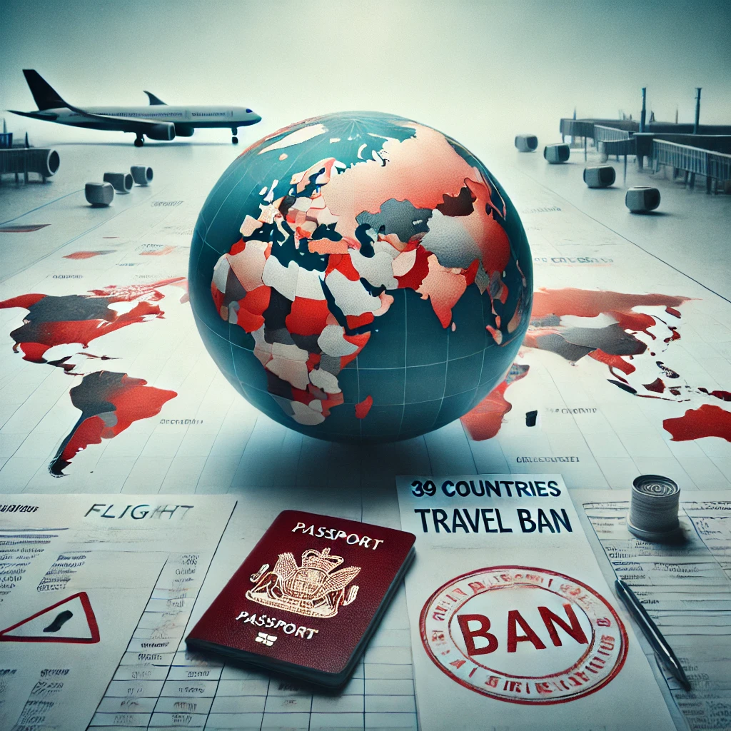39 Countries Travel Ban – TOURDEINDONESIA